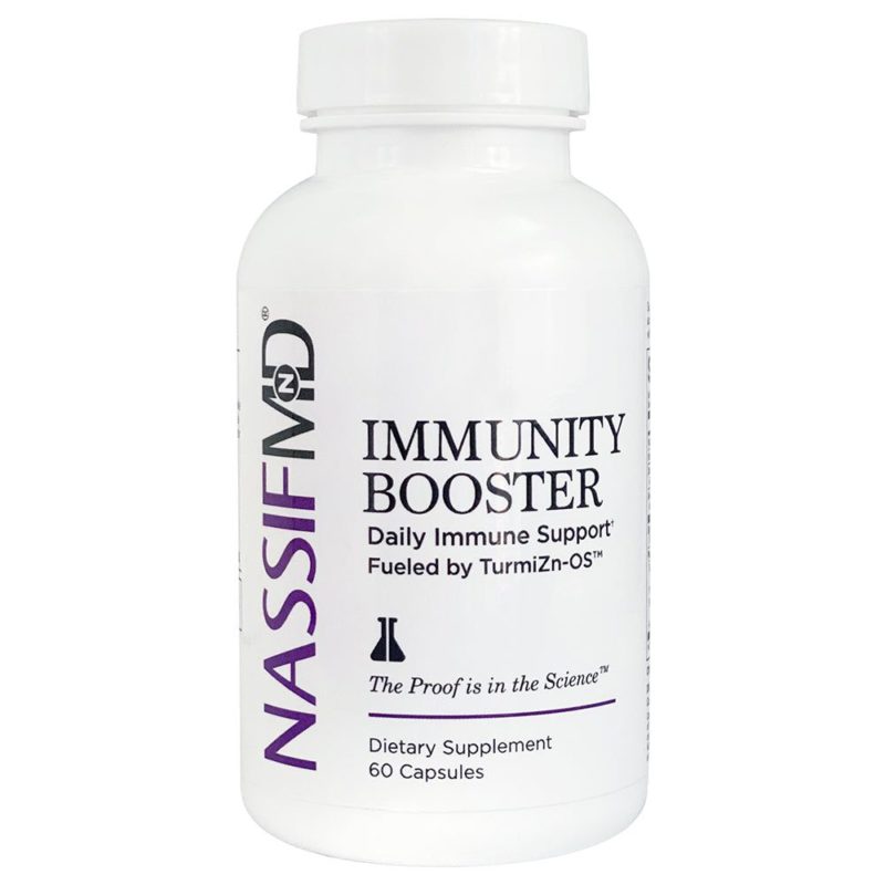 anti-aging immunity boosting supplement bottle
