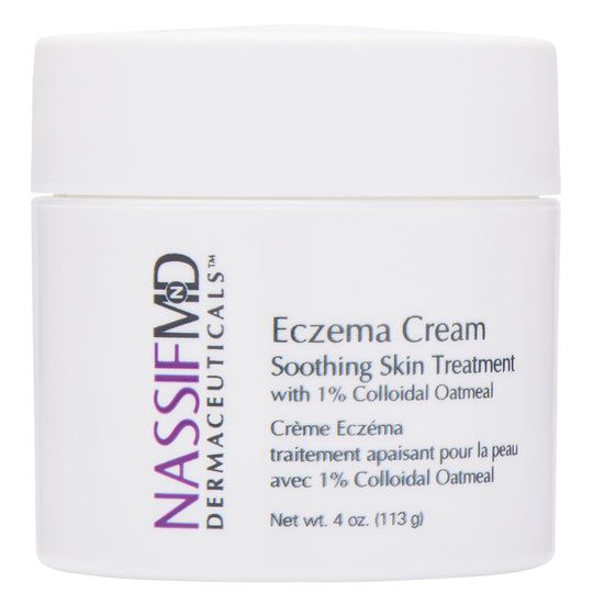 soothing skin treatment cream with 1% collodal oatmeal